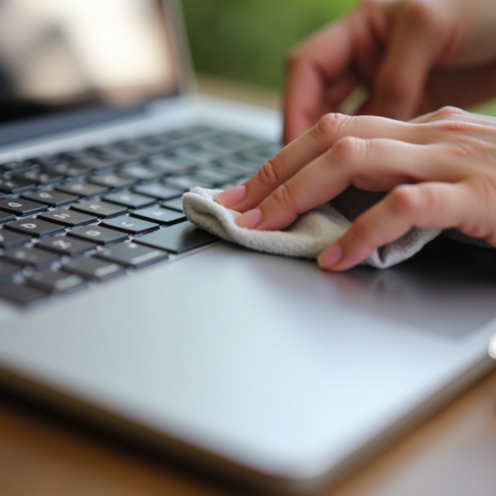 cum să curățați amprentele de pe ecranul MacBook-ului