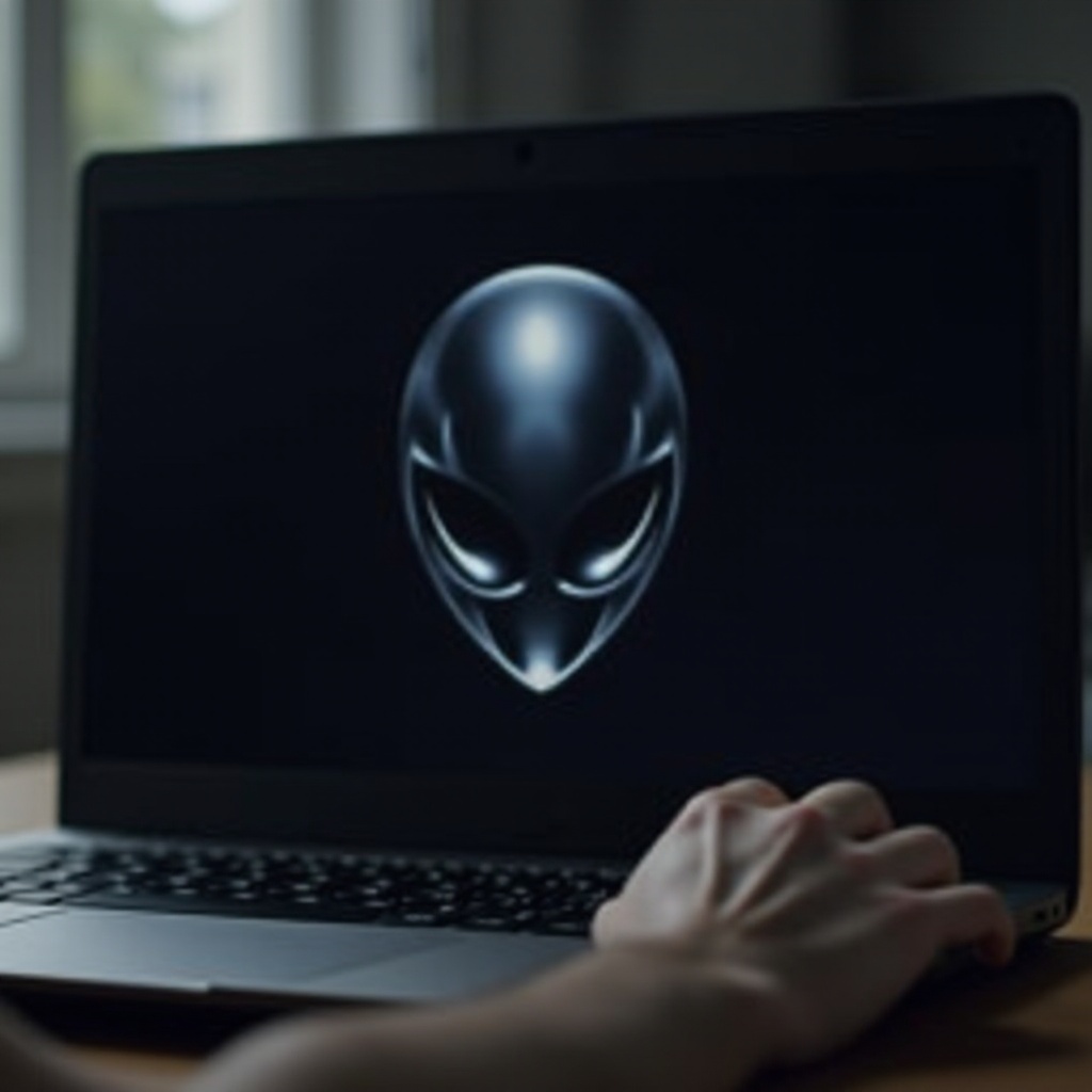 jak pořídit snímek obrazovky na notebooku Alienware