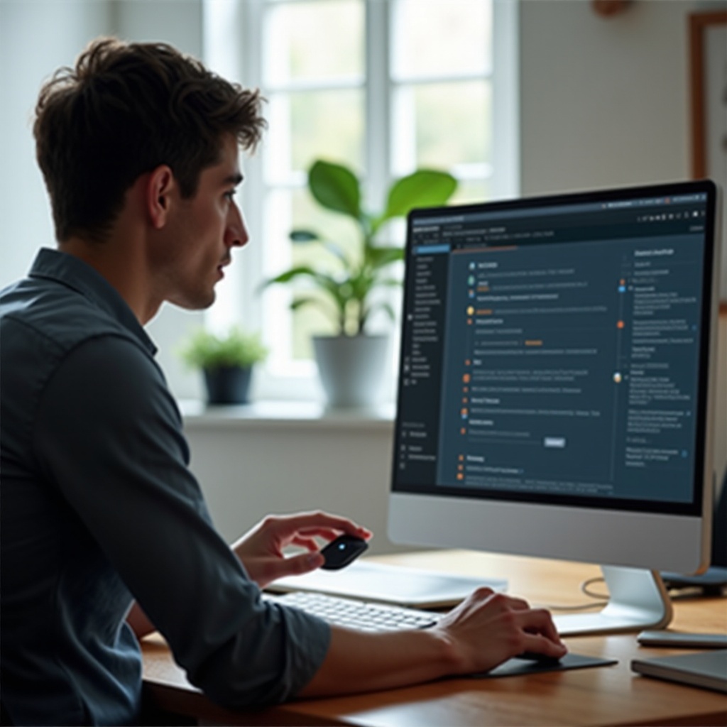 mysz podłączona, ale nie działa