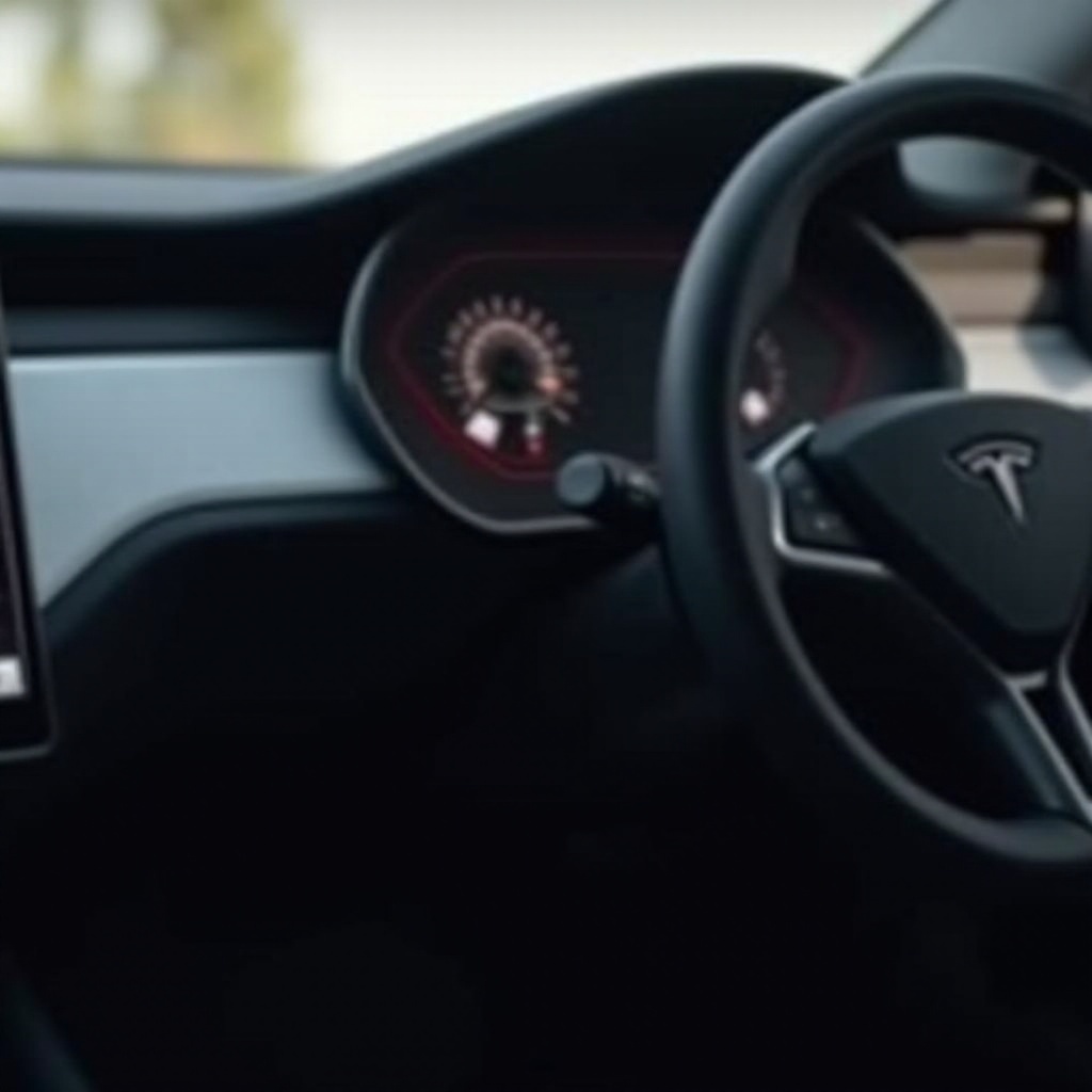 стояночный тормоз Tesla не освободился