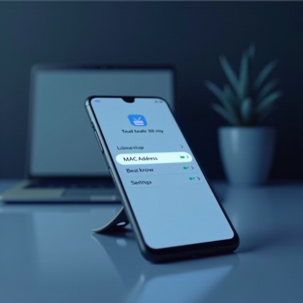 adres MAC dla telefonu Samsung
