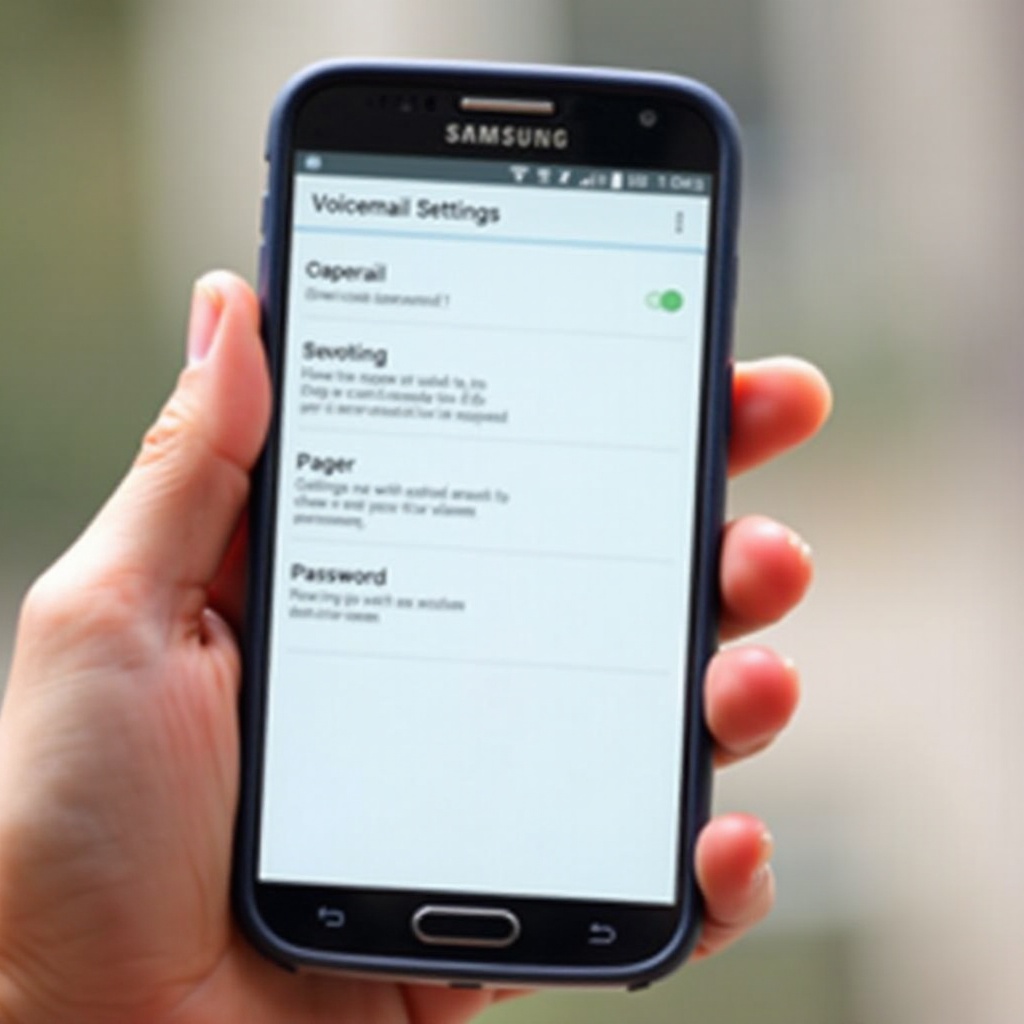 forgot my voicemail password on samsung galaxy