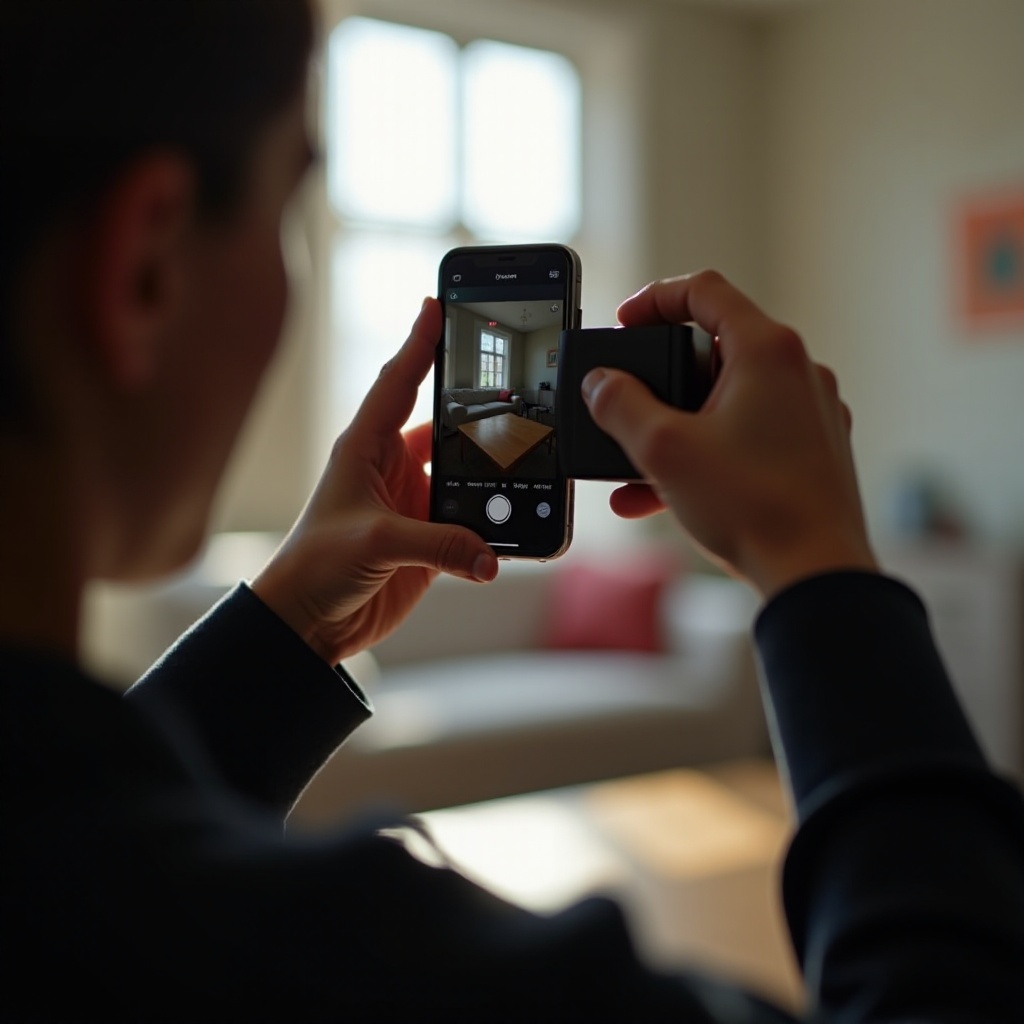 كيفية ضبط الفتحة على الآيفون