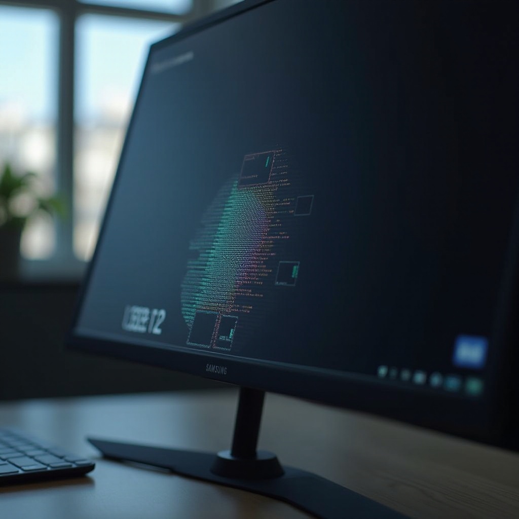 zakrzywiony monitor samsunga ma martwy piksel