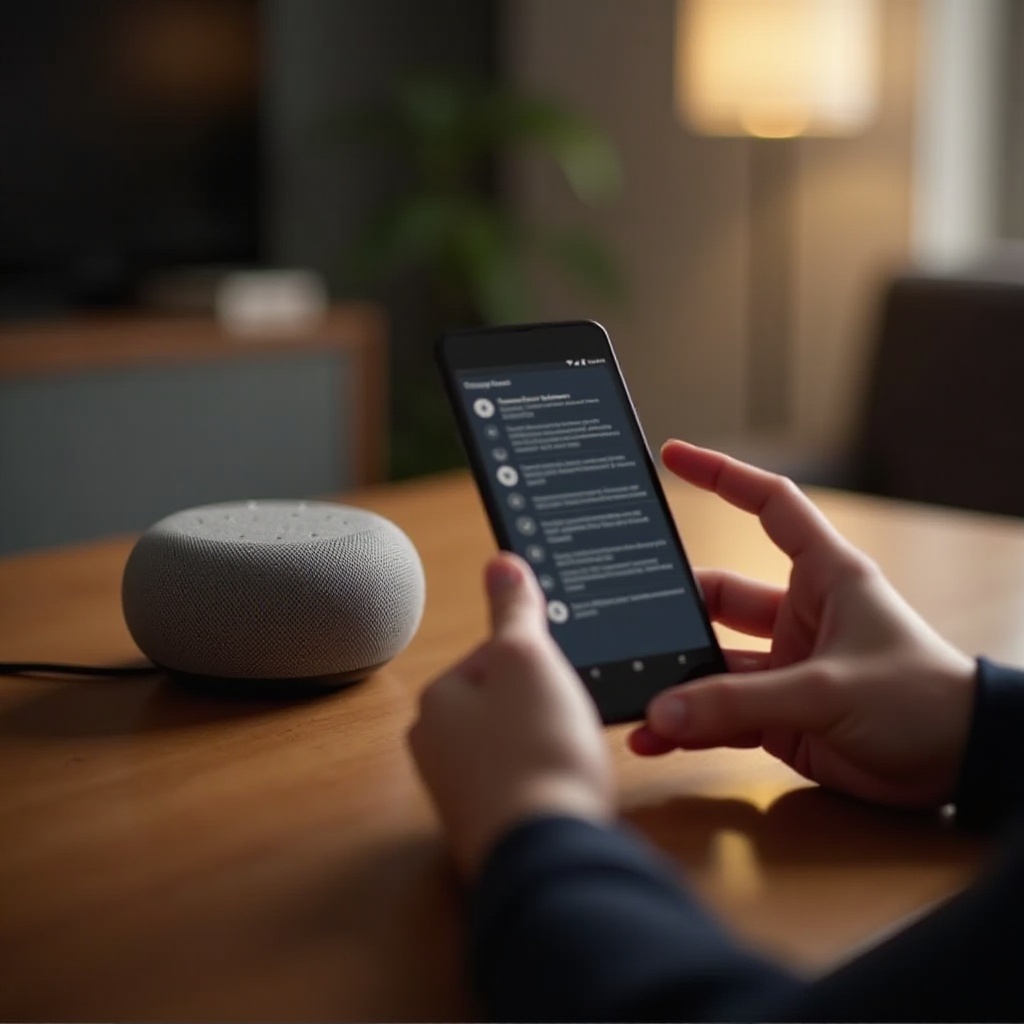 gogle nest odpowiada, ale nie odtwarza muzyki