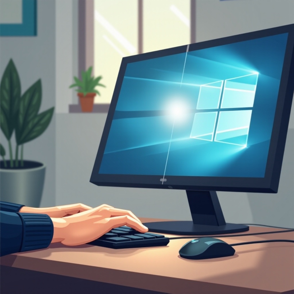 мишката е включена, но не работи