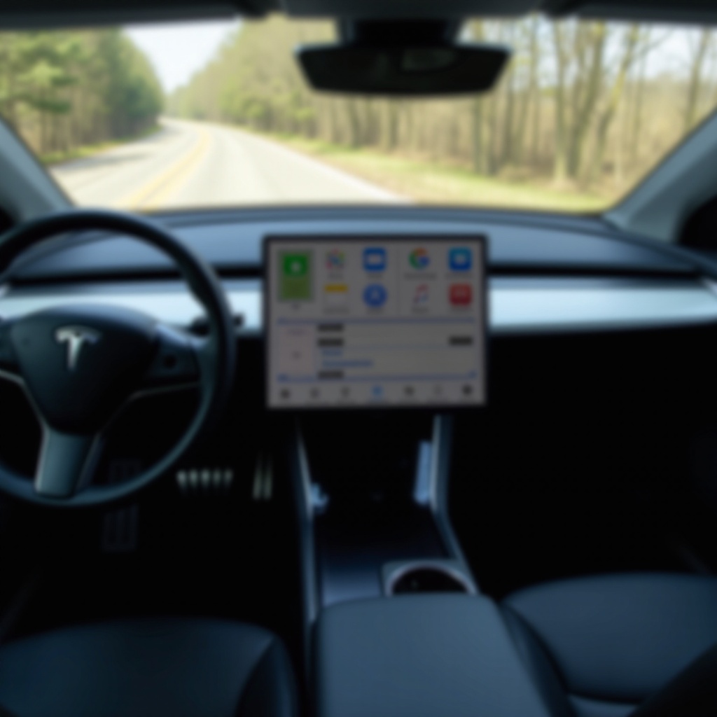 má tesla model y apple carplay