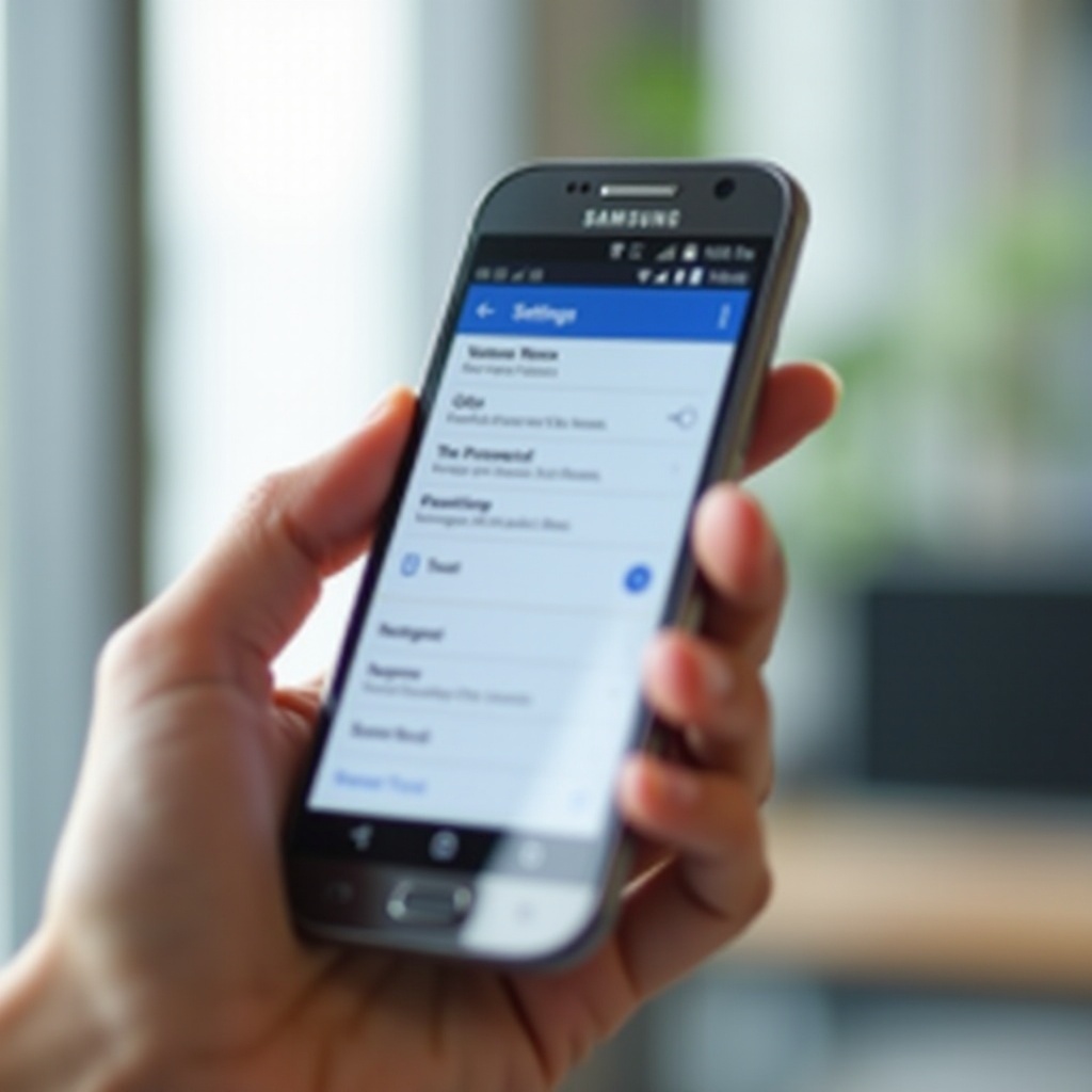 نسيت كلمة مرور البريد الصوتي على Samsung Galaxy