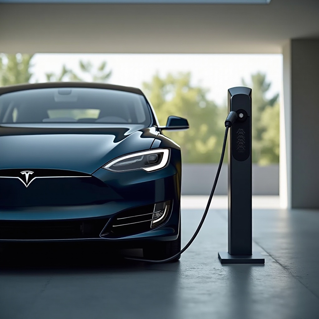 je tesla dodávána s nabíječkou