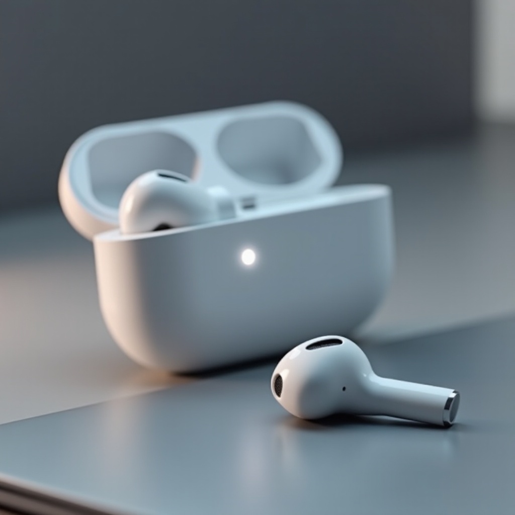 airpods case not flashing white