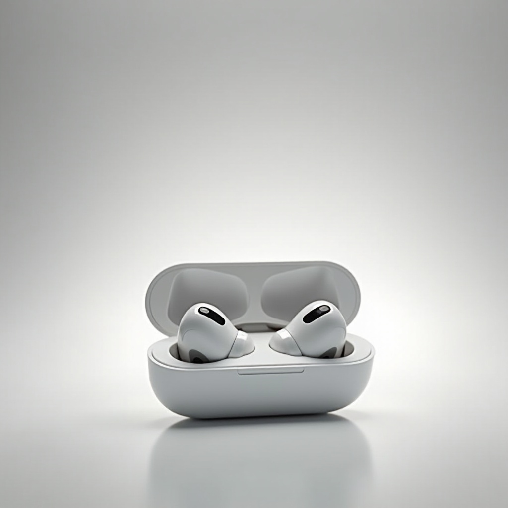 pouzdro airpods nebliká bíle