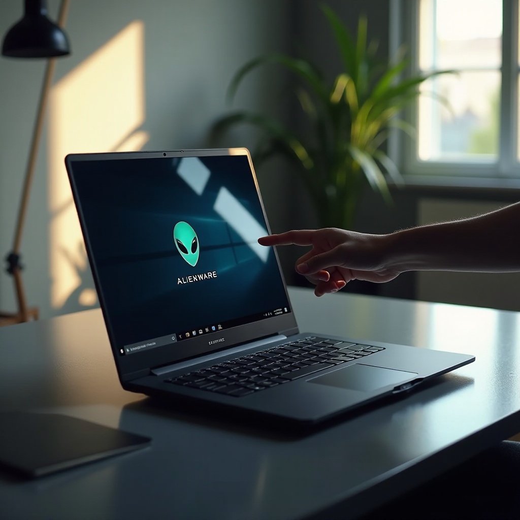 كيفية أخذ لقطة شاشة على لابتوب Alienware