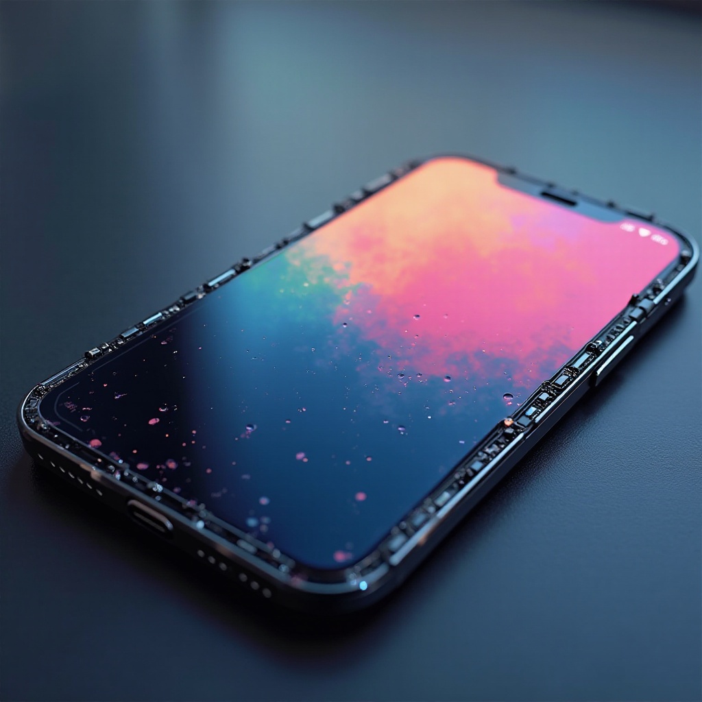 połowa ekranu nie działa iphone