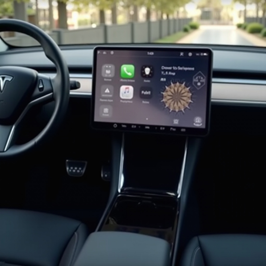 имеет ли tesla model y apple carplay
