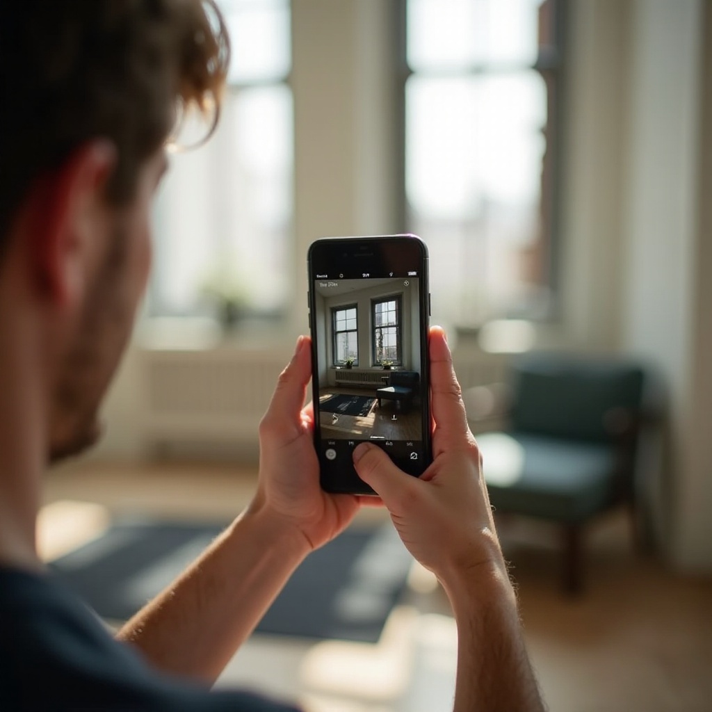 jak dostosować przysłonę na iPhonie