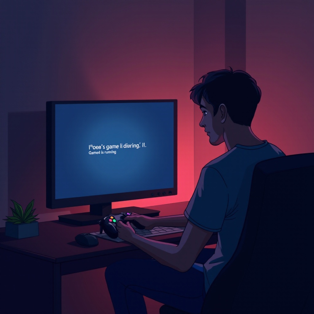 Steam říká, že moje hra běží, ale není