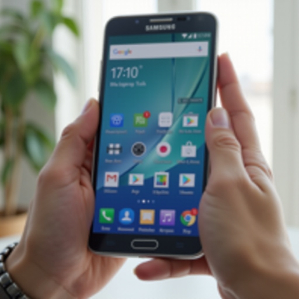 nastavení domácí obrazovky samsung