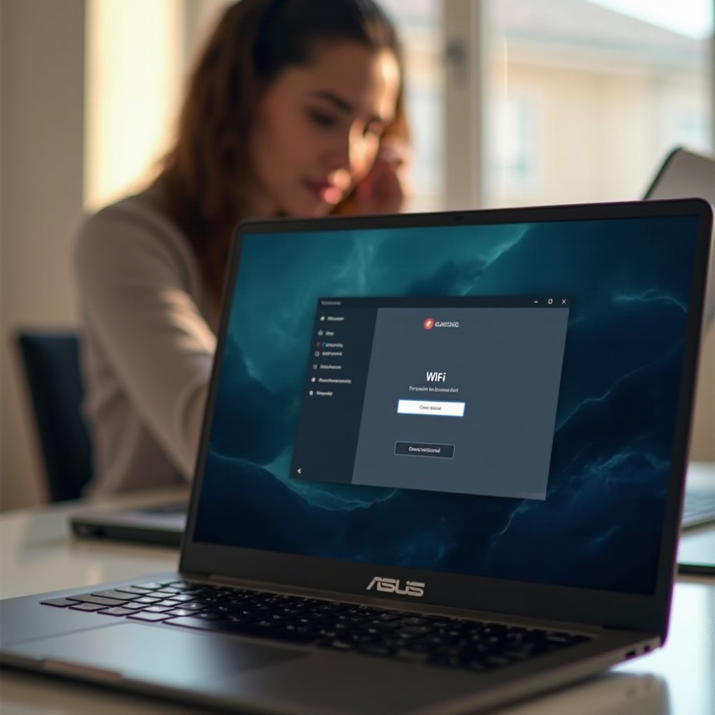 notebook asus se nepřipojuje k wifi