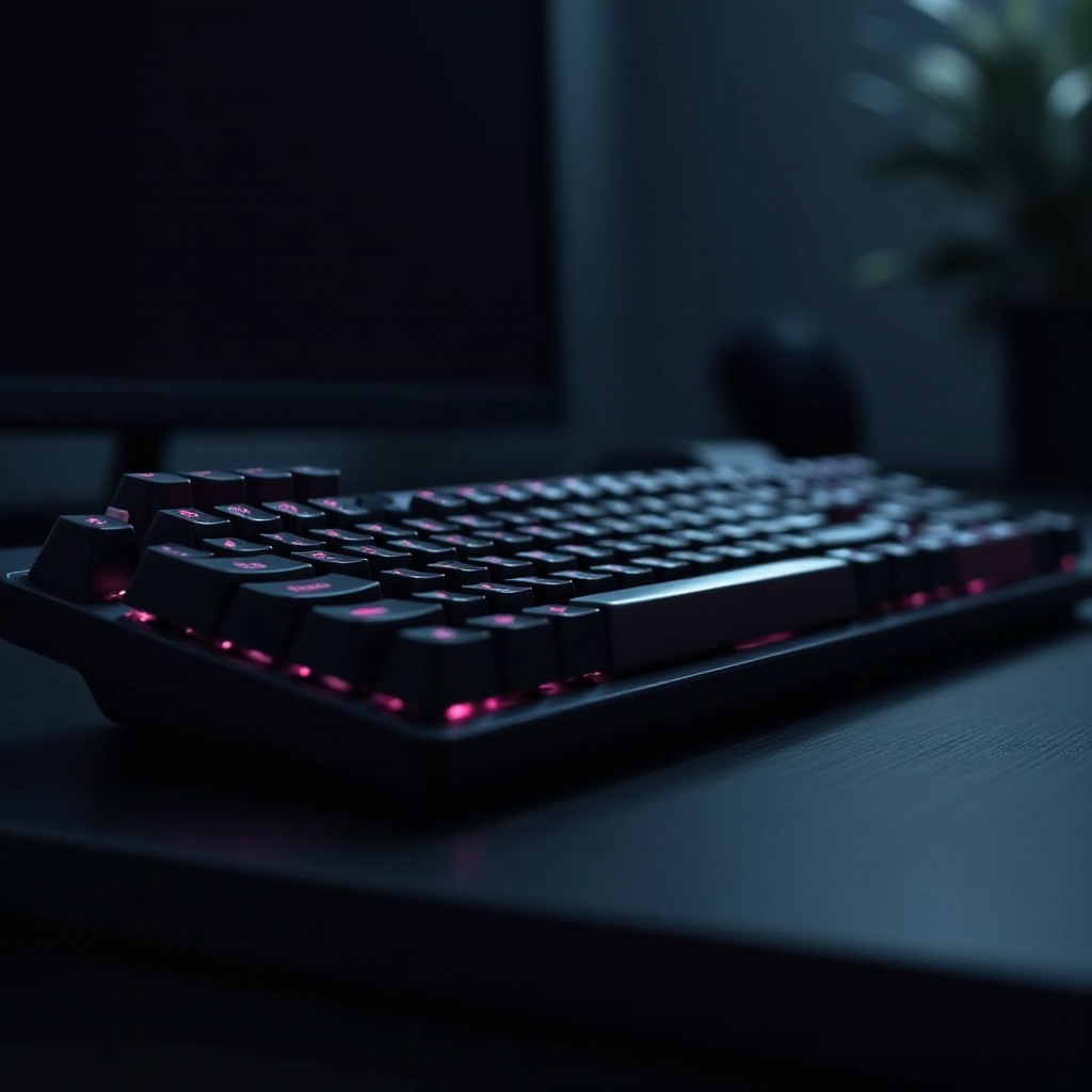 klávesnice s rychlou spouští