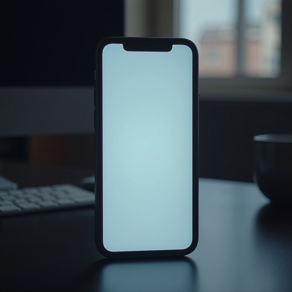 jumătate de ecran nu funcționează pe iphone