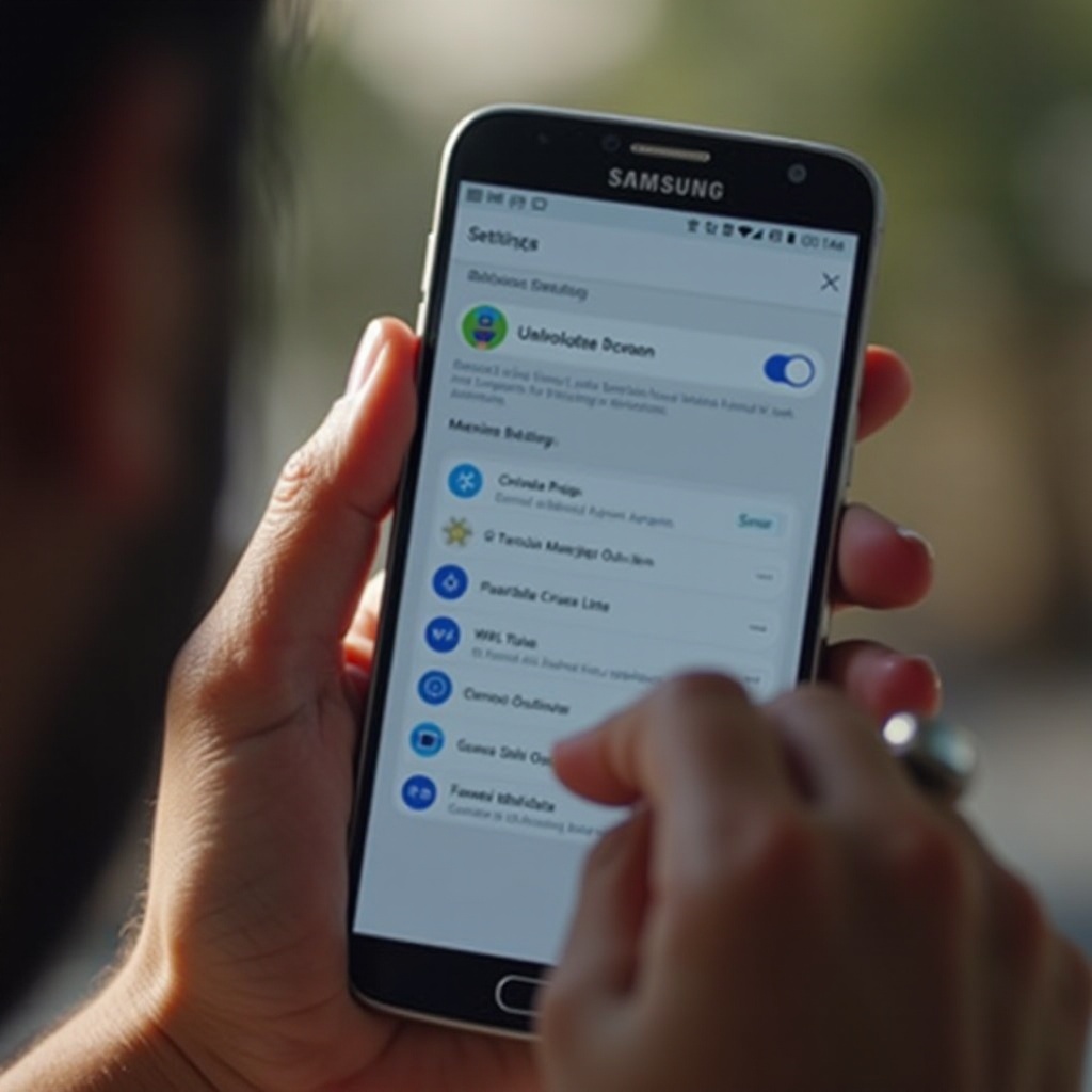 настройка главного экрана samsung