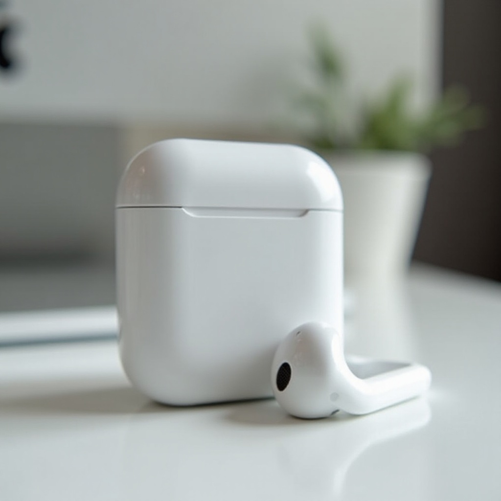 airpods case not flashing white