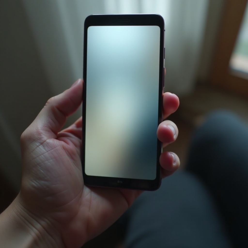 ecranul telefonului neclar