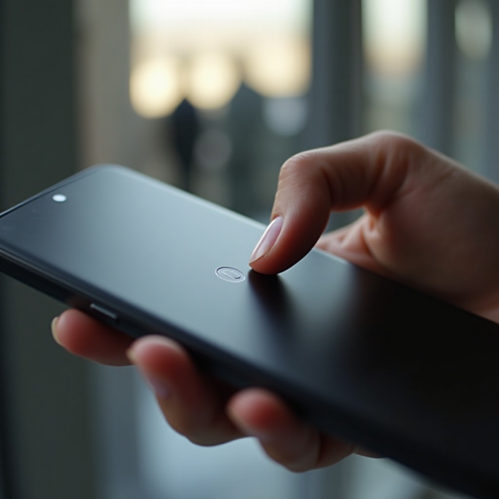 مستشعر بصمة الإصبع لـ Pixel 8a لا يعمل