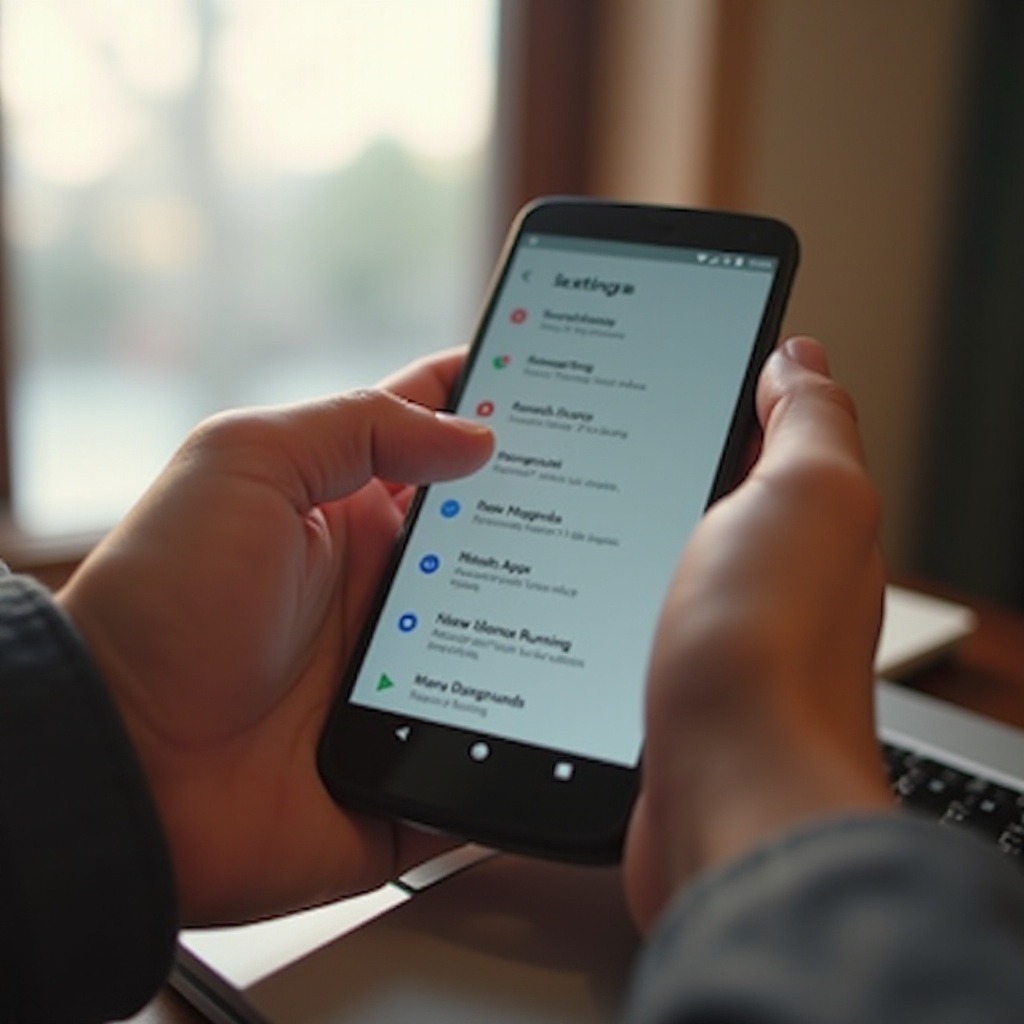 остановить приложения, работающие в фоновом режиме android