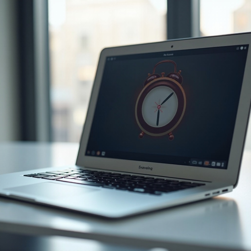 можете ли вы установить будильник на MacBook Air