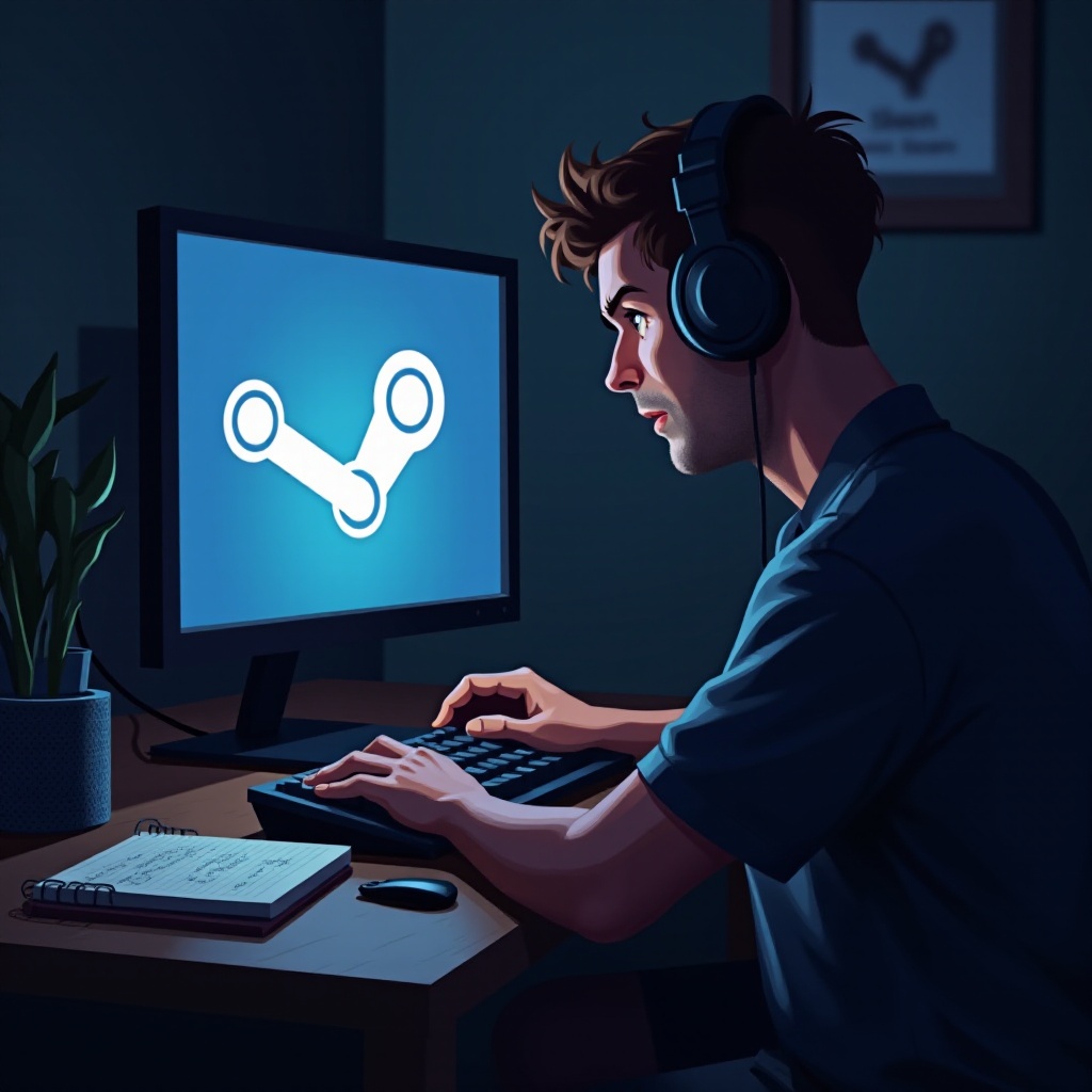 يقول Steam أن لعبي يعمل ولكنه ليس كذلك