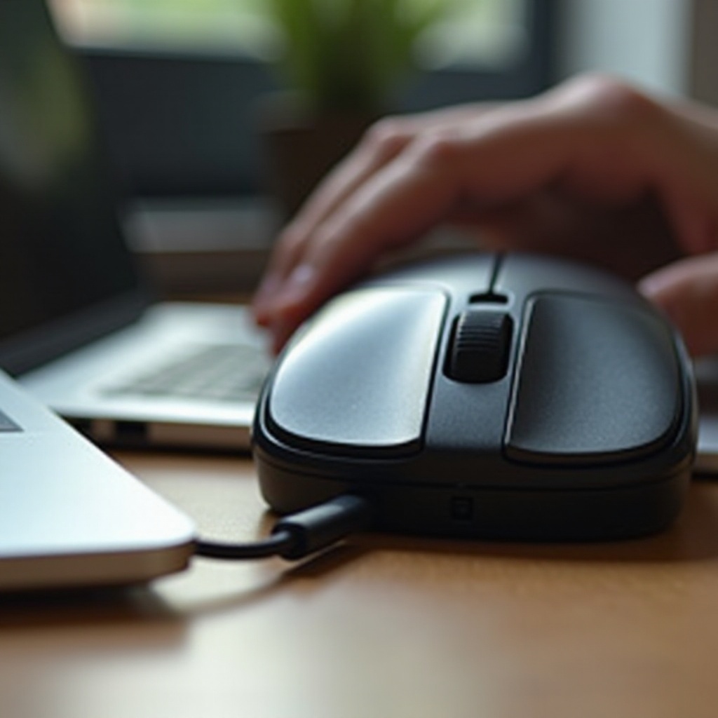 mouse plugged in but not working